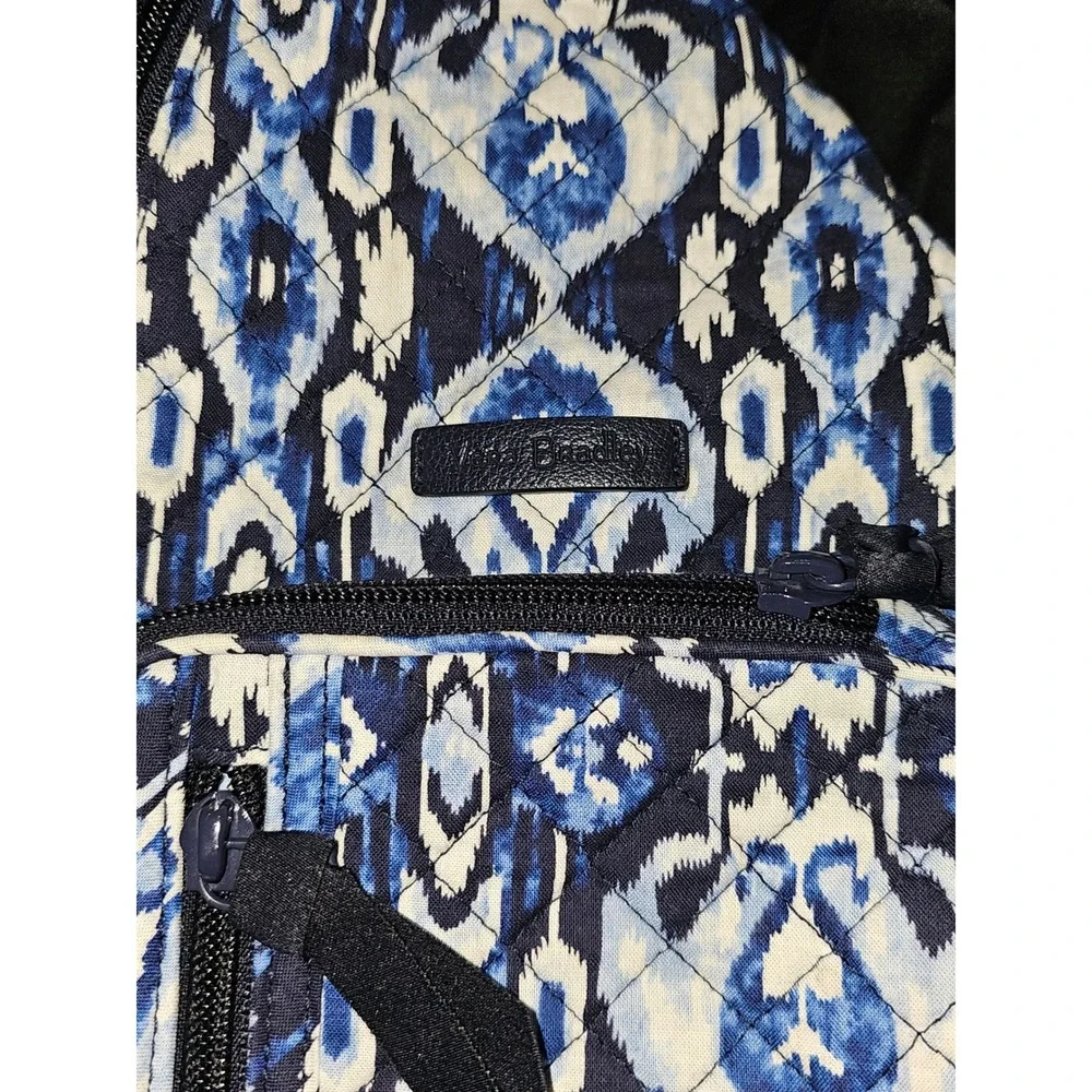 Vera Bradley Blue Ikat‎ Island Sling Backpack